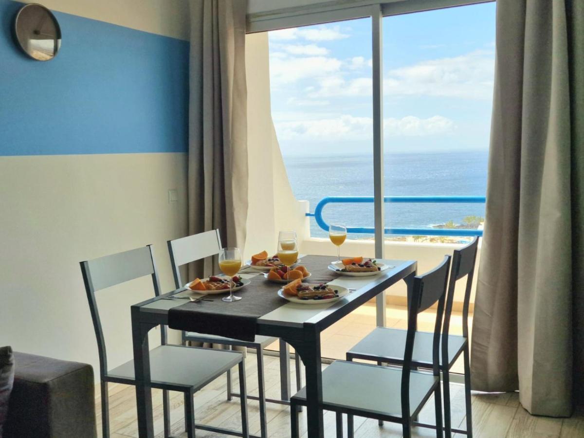 Lovely Blue Studio With Ocean View And Pool, Paraiso 918 Costa Adeje  Eksteriør bilde