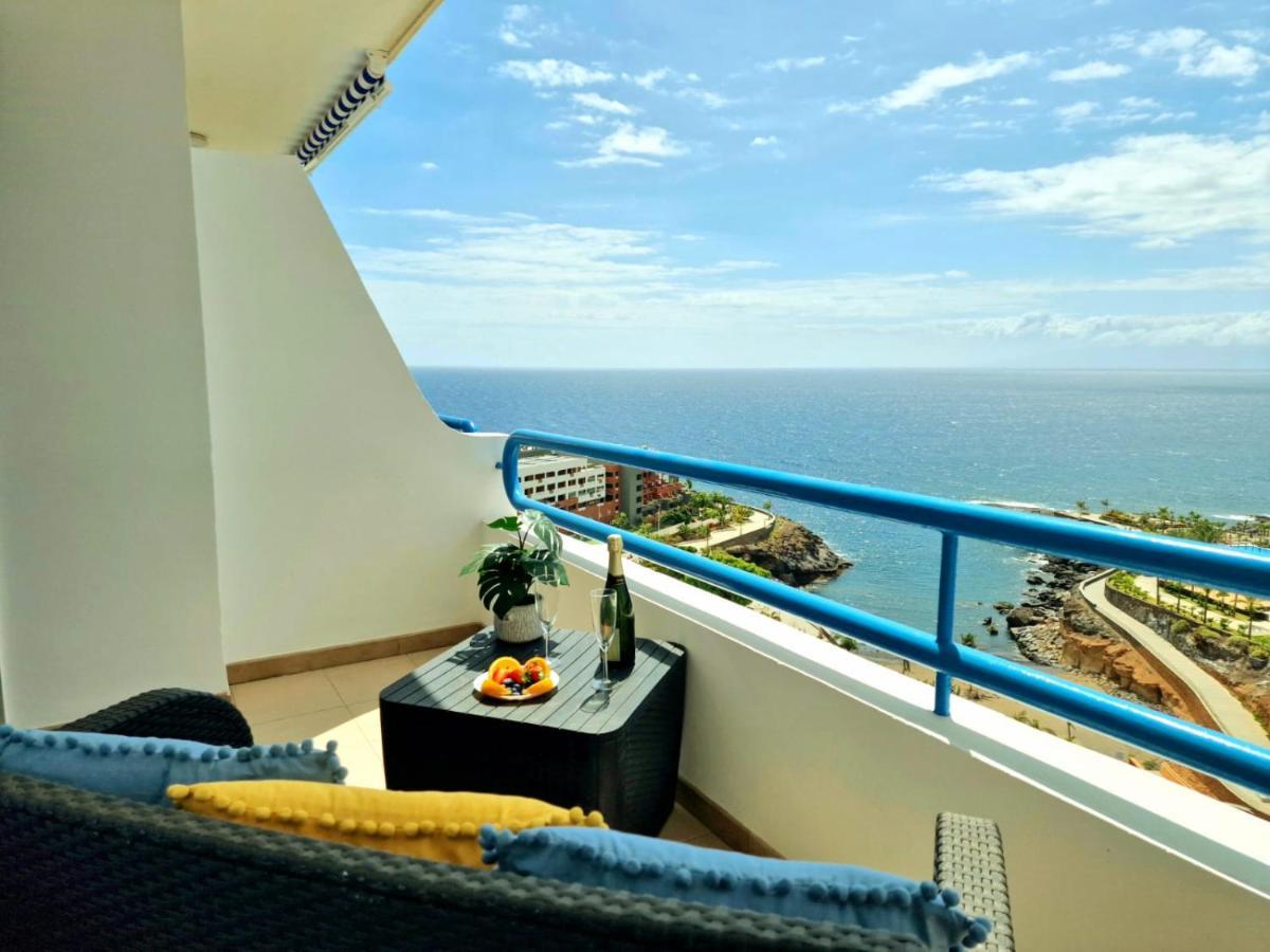 Lovely Blue Studio With Ocean View And Pool, Paraiso 918 Costa Adeje  Eksteriør bilde